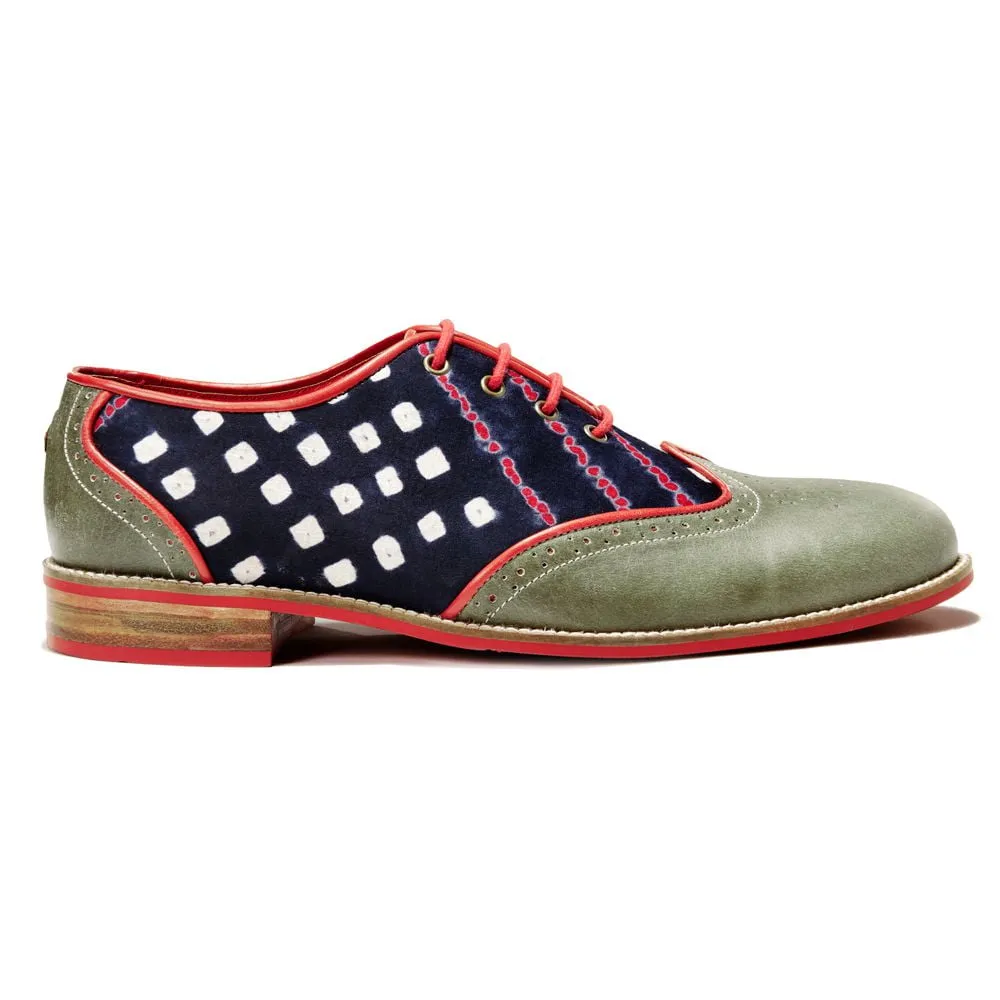 Bandhni Brogue for Men – Olive Green (discontinued)