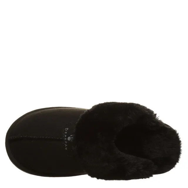 Bearpaw Women's Loki Vegan Slipper - Black 2285W