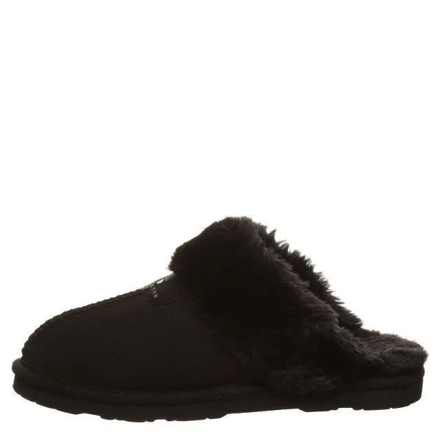 Bearpaw Women's Loki Vegan Slipper - Black 2285W