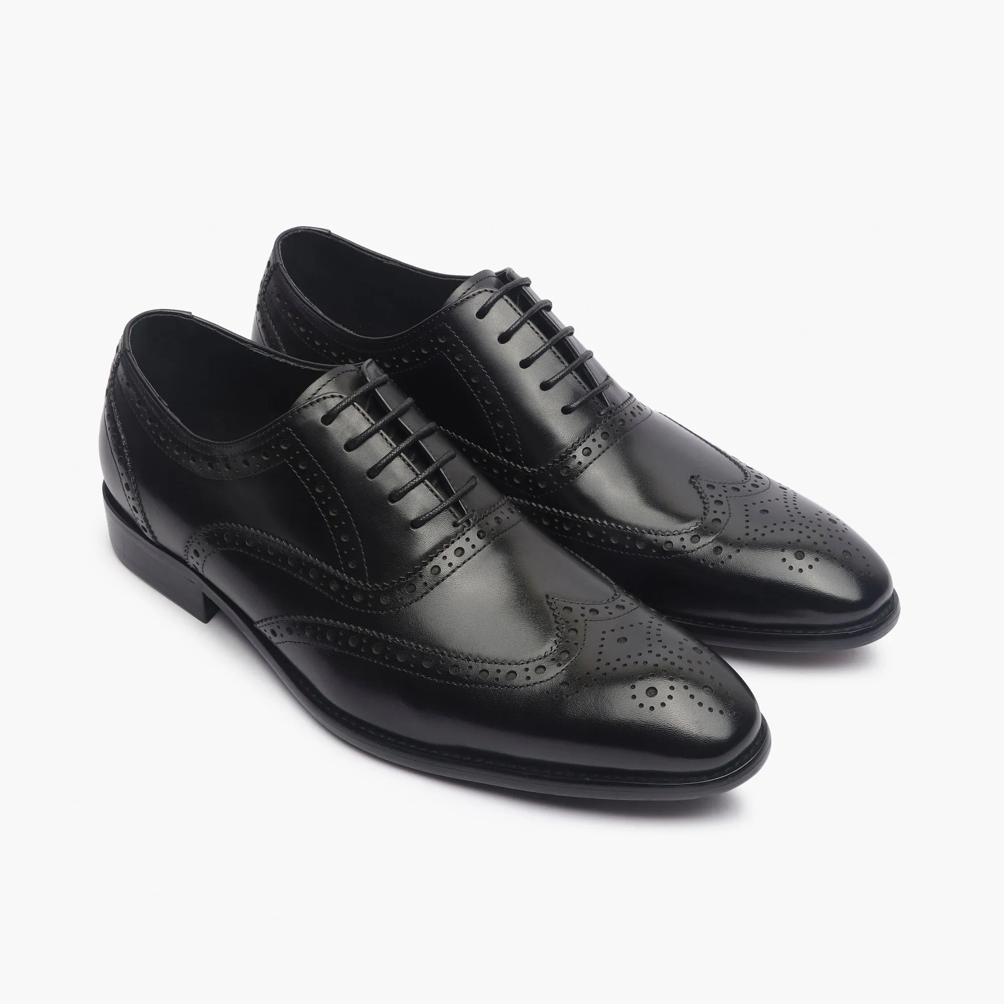 Brushed Leather Brogues