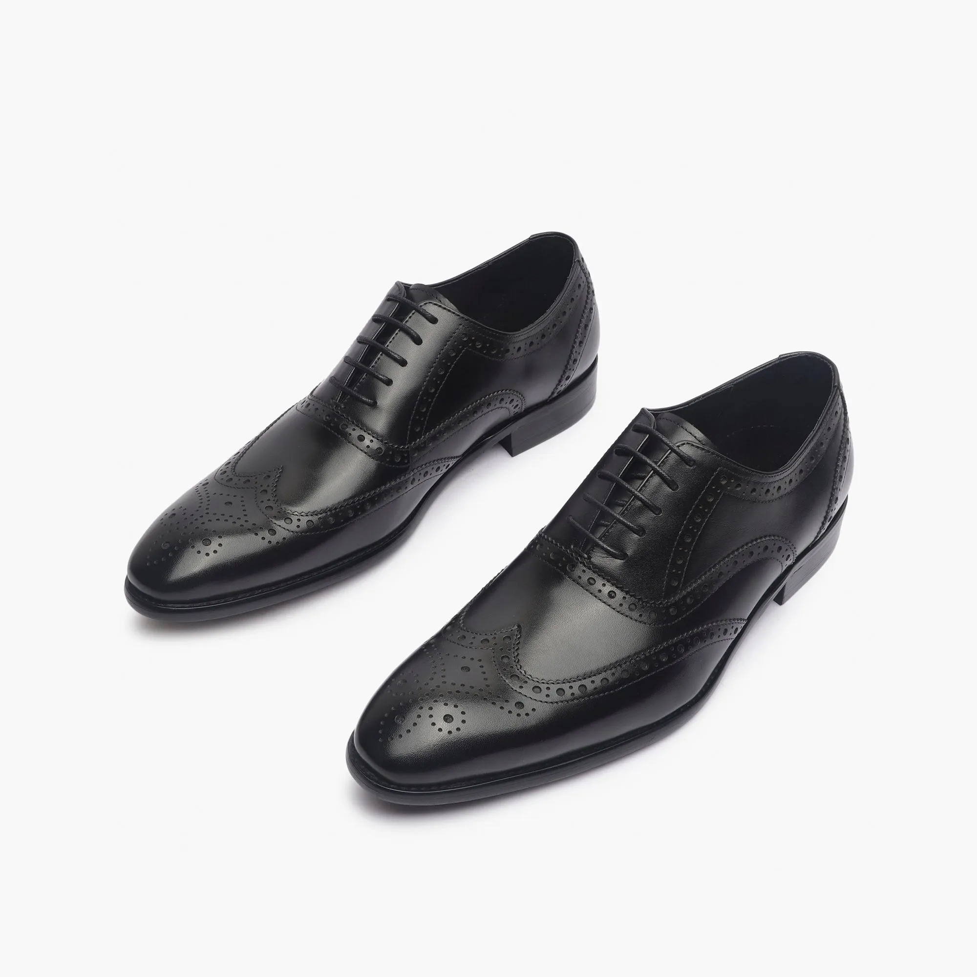 Brushed Leather Brogues