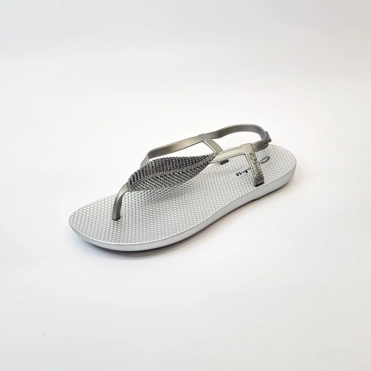 Cheeky cee-cee silver leaf sandal