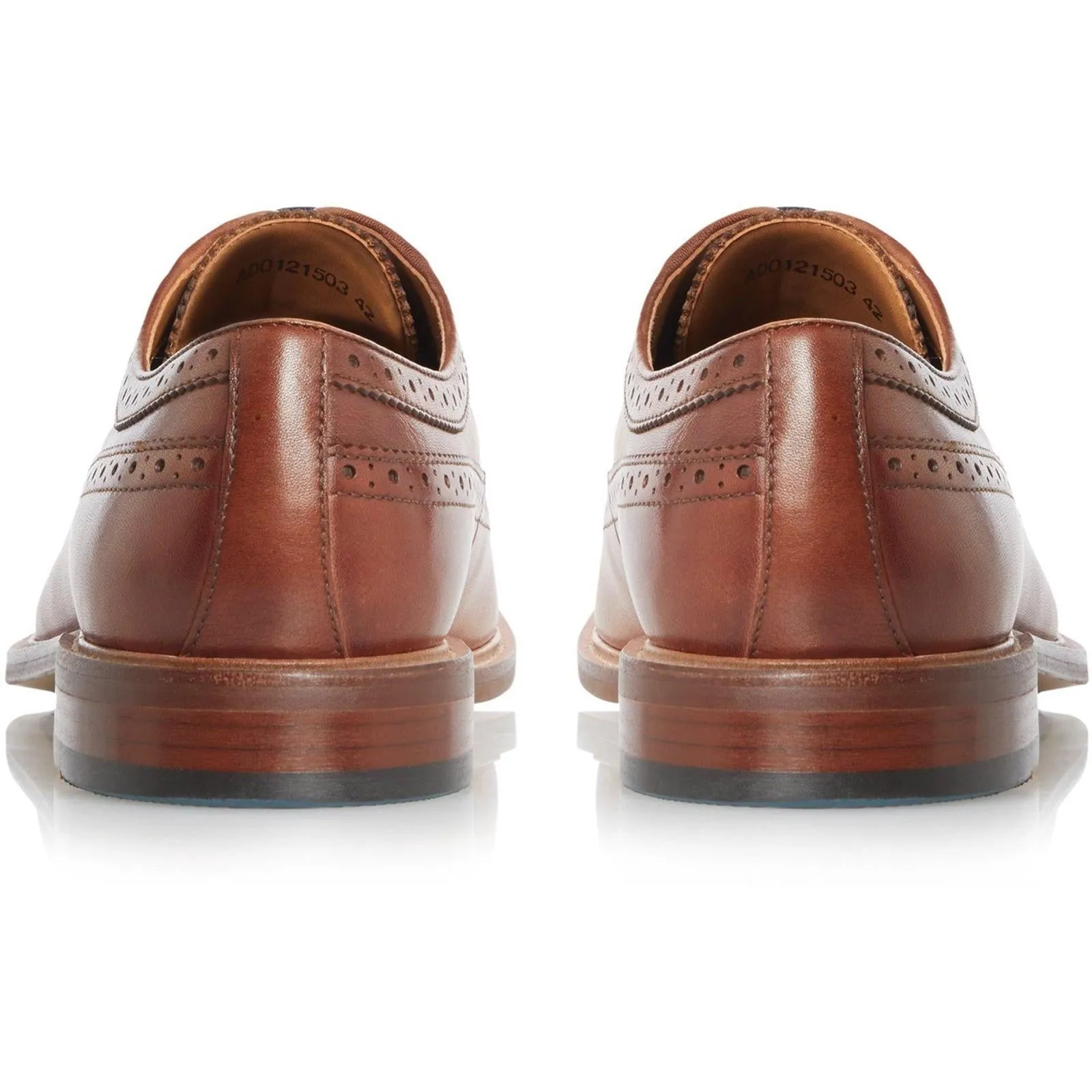 Dune London Superior Leather Wingtip Brogue Shoes