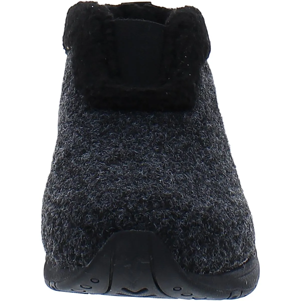 Easy Spirit Womens Treepose 2 Faux Fur Lined Bootie Slippers