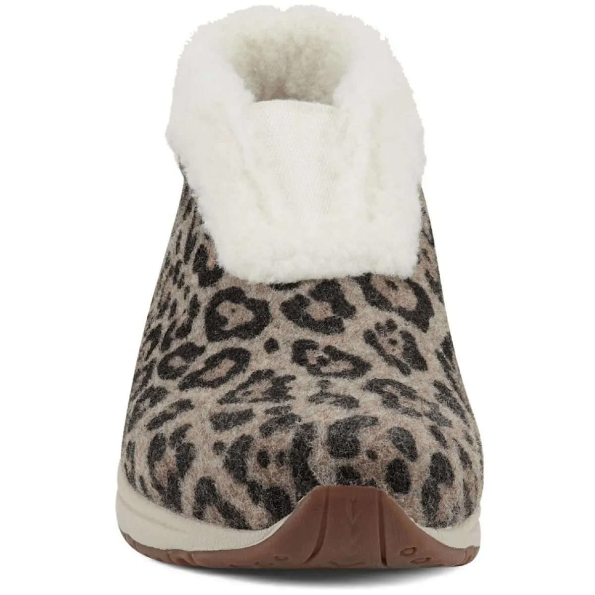 Easy Spirit Womens Treepose 2 Faux Fur Lined Bootie Slippers