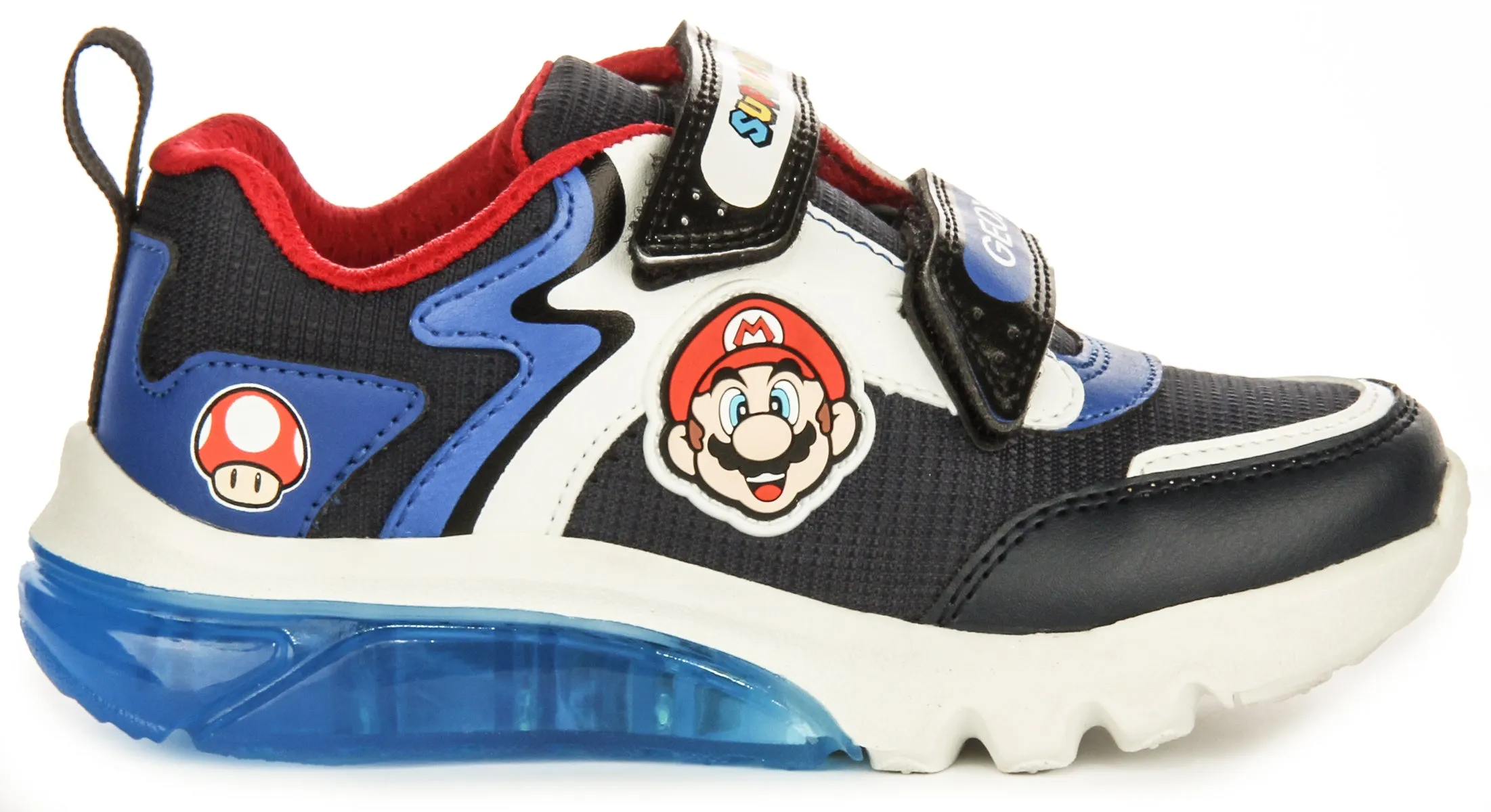 Geox J Ciberdrone E X Super Mario n Navy For Infants