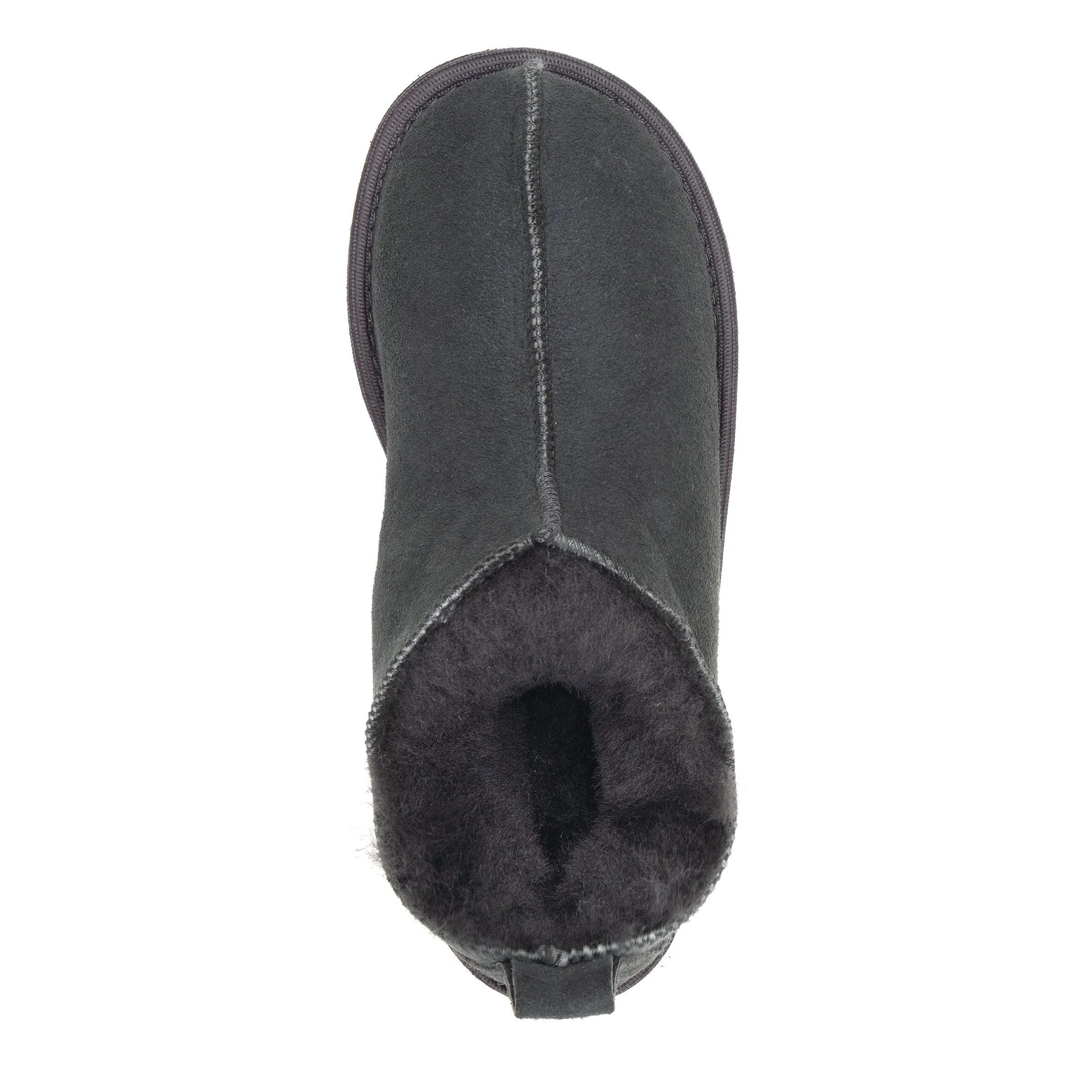 Kids Alpin Sheepskin Slippers - Graphite