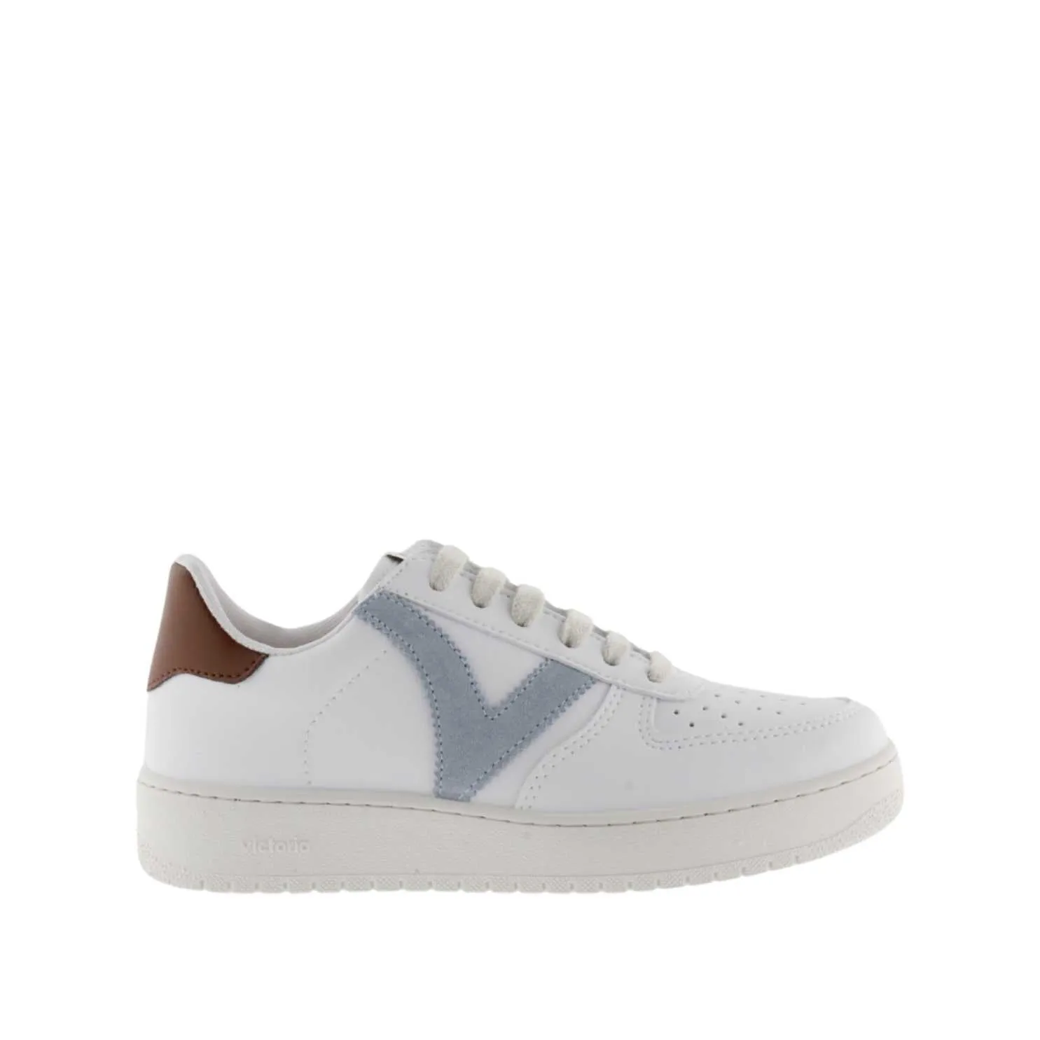 Madrid Contrast Faux Leather Sneaker for Women - 1258201