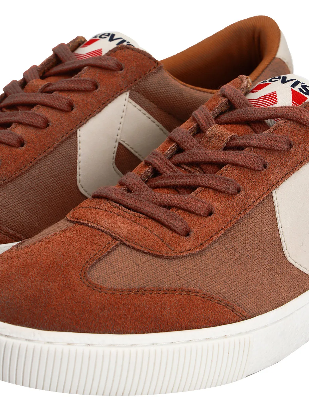 Men's Rust Colorblock Sneakers