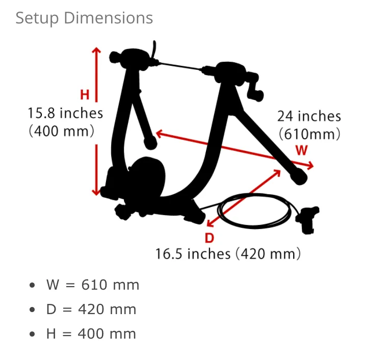 Minoura MagRide - 60R