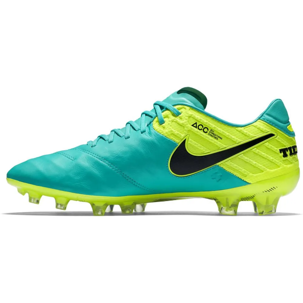 Nike Tiempo Legend VI FG Soccer Boots - Clear Jade/Volt/Black