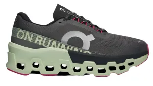 On Running Womens Trainer Cloudmonster 2 Asphalt/Lima