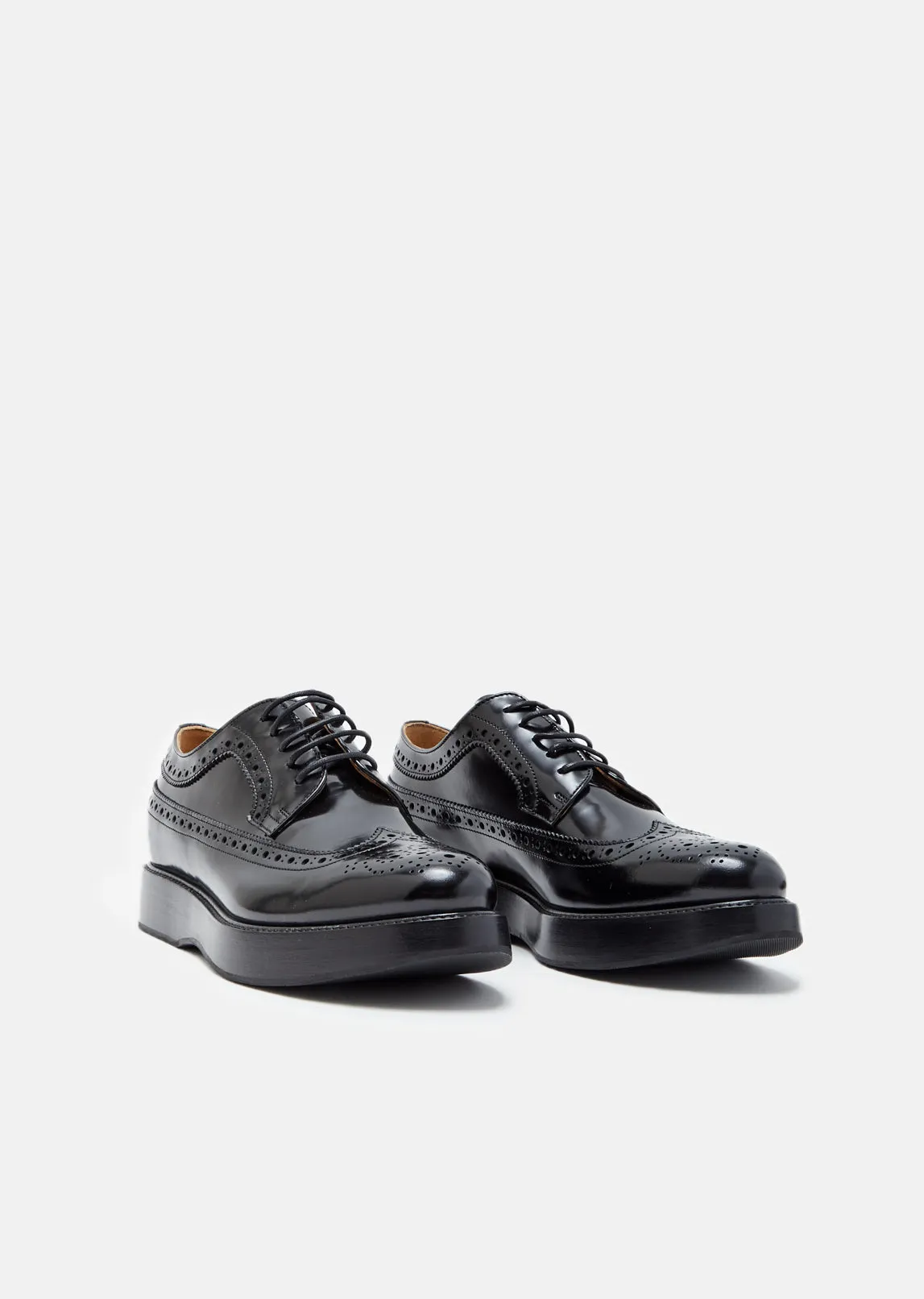 Opal Polished Fume Brogues