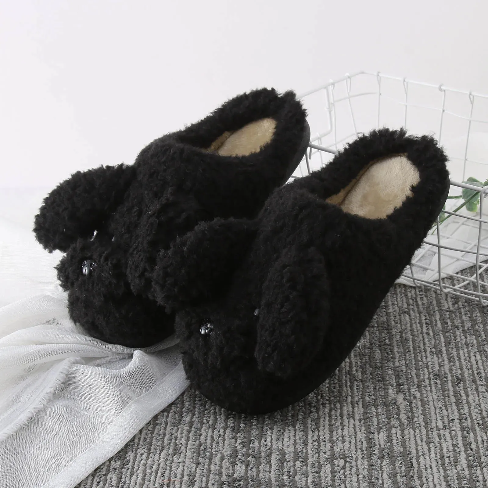 Pat and Pet Emporium | Shoes | Women's Cartoon Dog Slippers