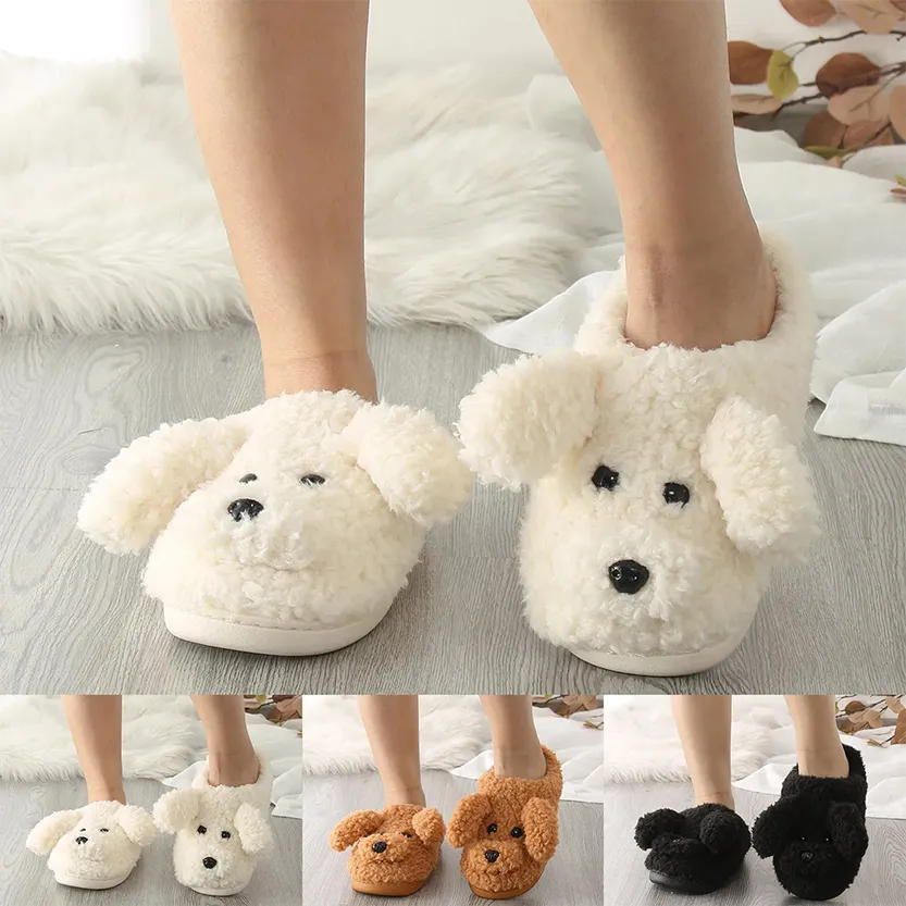 Pat and Pet Emporium | Shoes | Women's Cartoon Dog Slippers