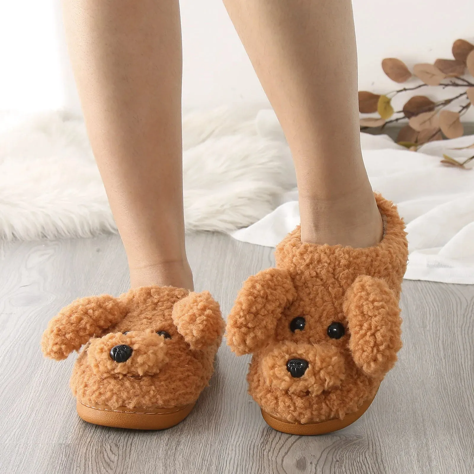 Pat and Pet Emporium | Shoes | Women's Cartoon Dog Slippers