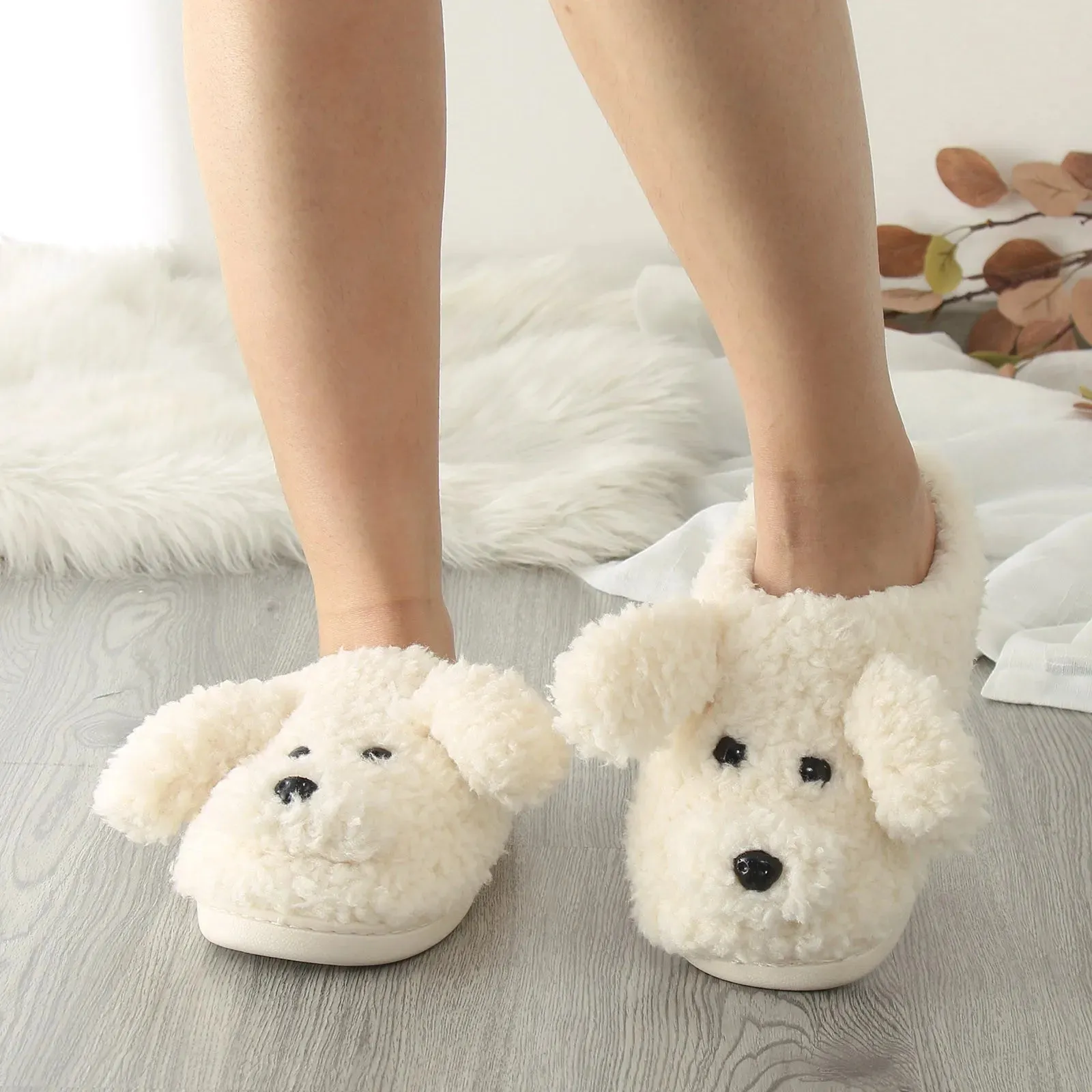 Pat and Pet Emporium | Shoes | Women's Cartoon Dog Slippers