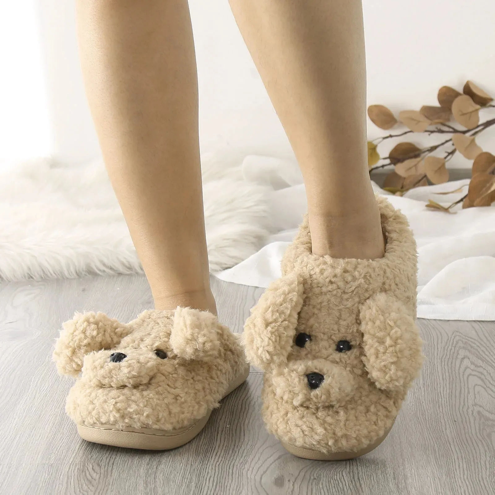 Pat and Pet Emporium | Shoes | Women's Cartoon Dog Slippers