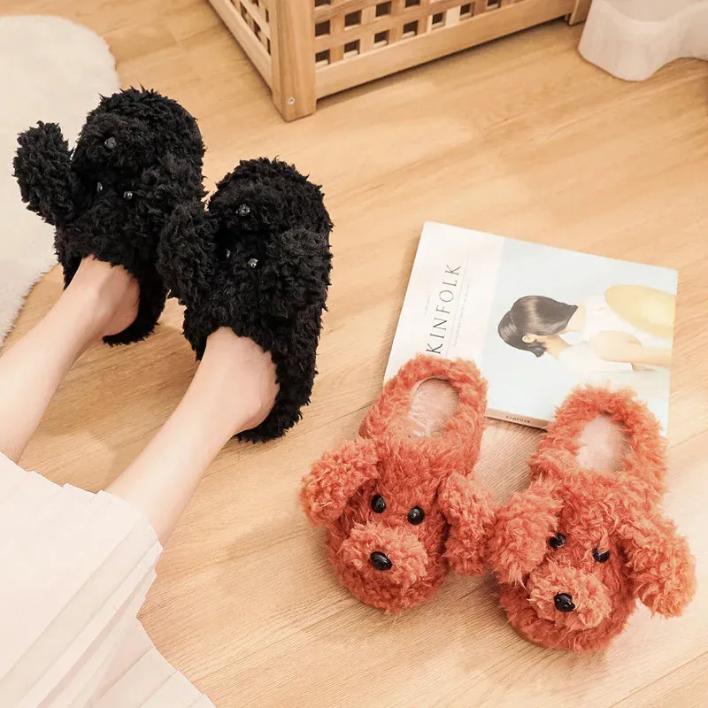 Pat and Pet Emporium | Shoes | Women's Cartoon Dog Slippers