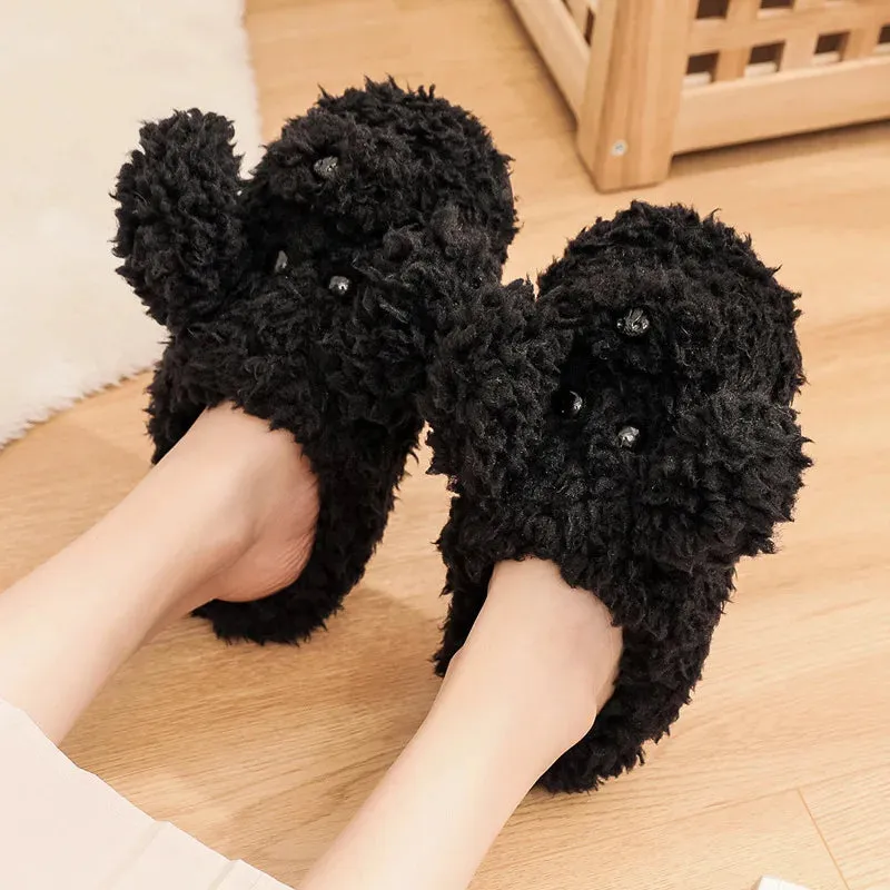 Pat and Pet Emporium | Shoes | Women's Cartoon Dog Slippers