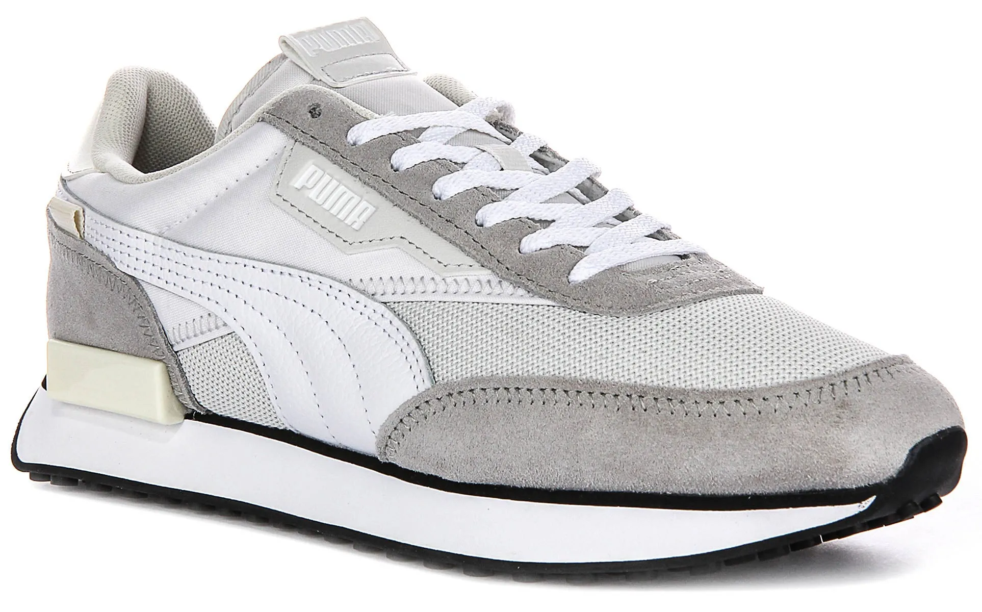 Puma Future Rider In Grey White