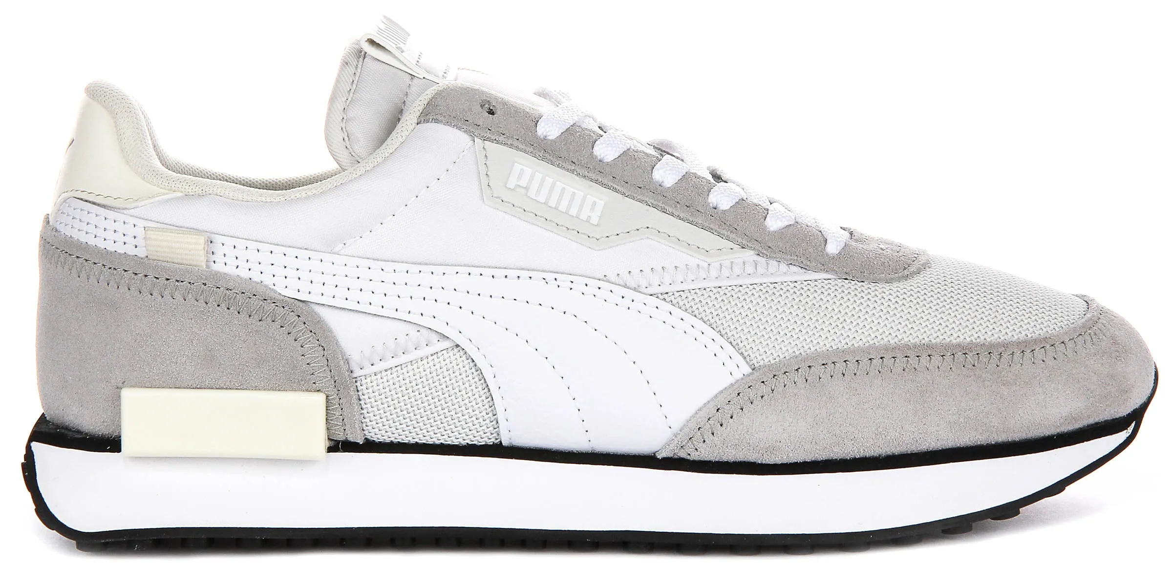 Puma Future Rider In Grey White