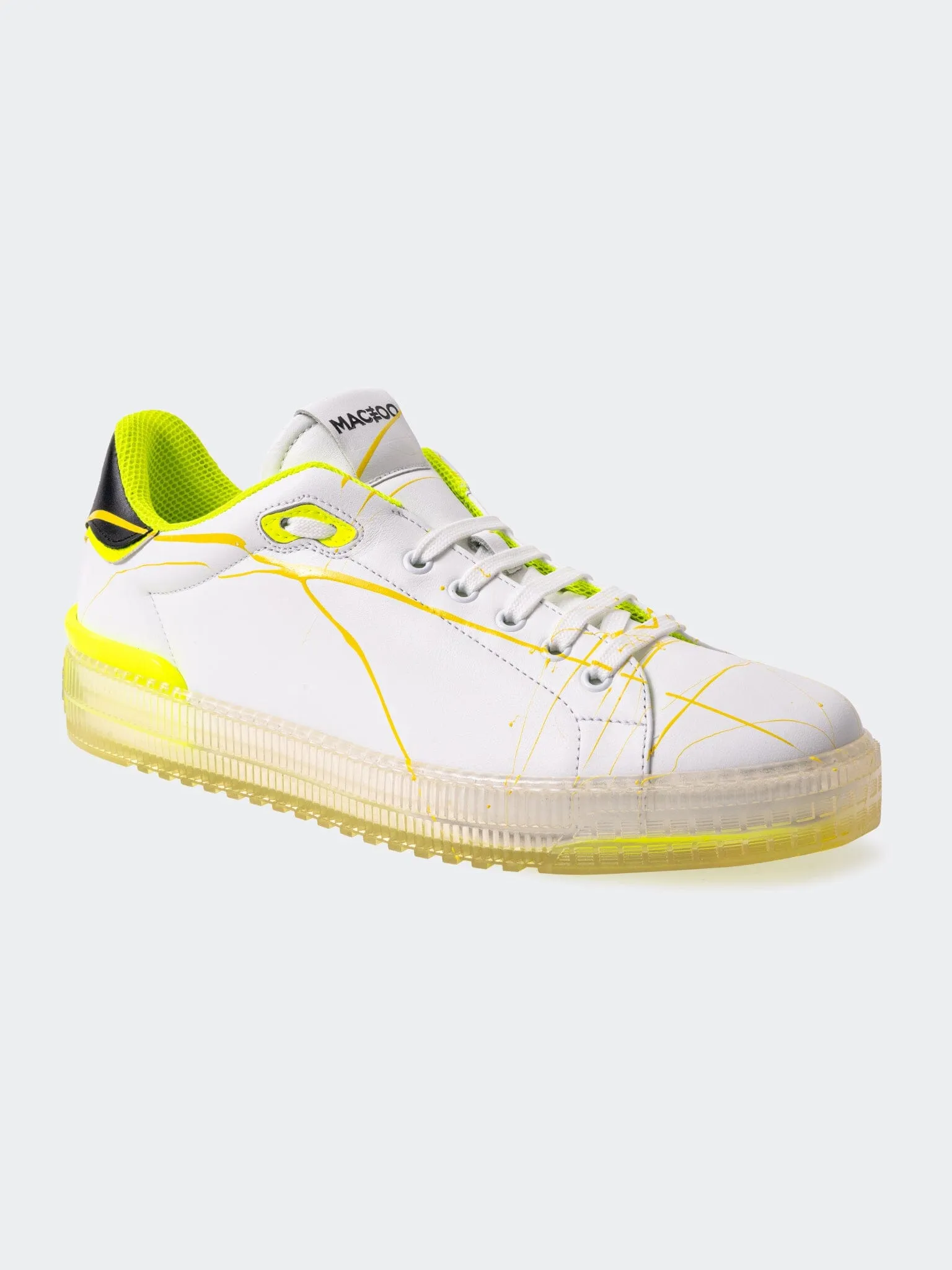 Shoe Casual Transparent Yellow