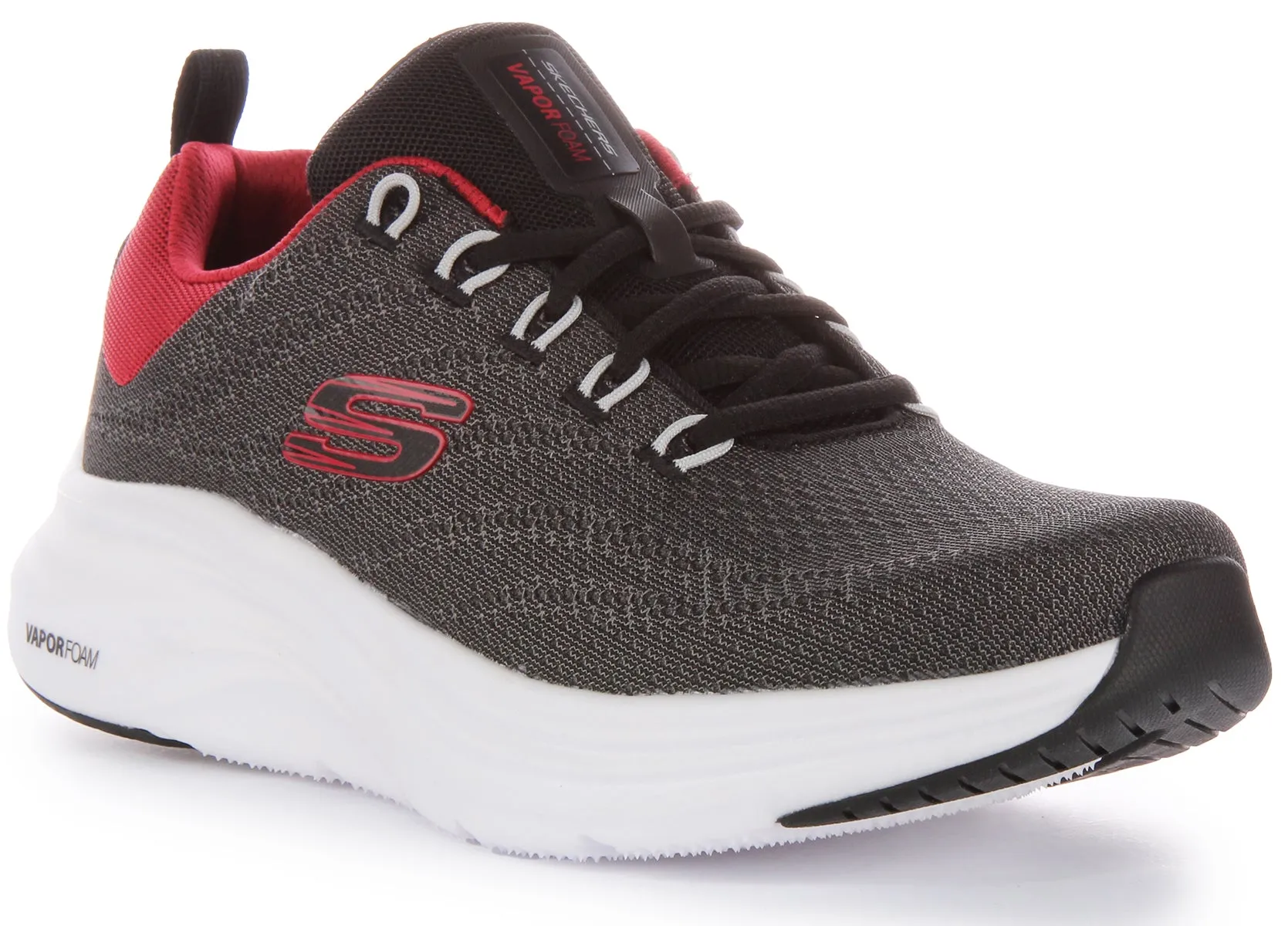 Skechers Vapor Foam In Black Red For Men