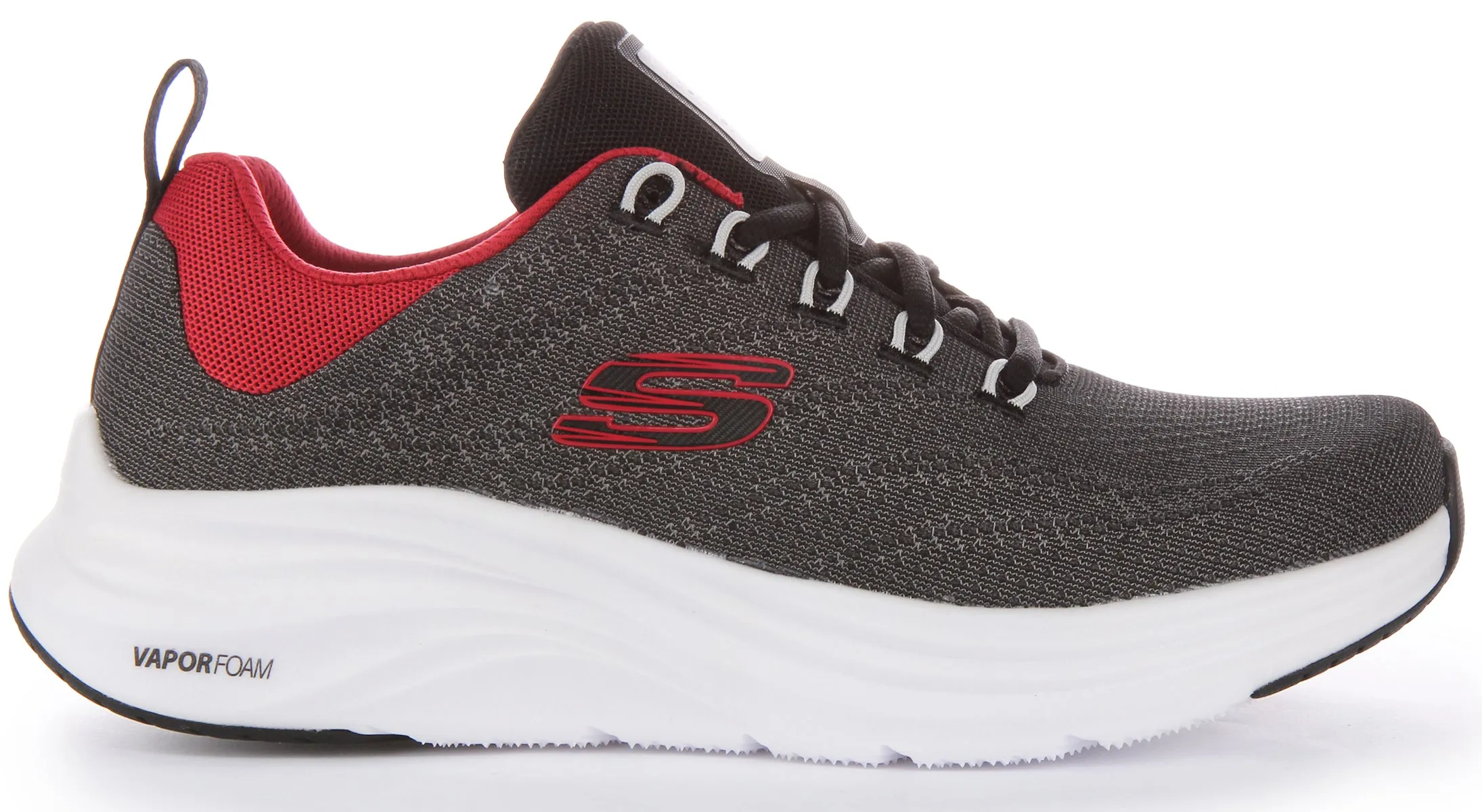 Skechers Vapor Foam In Black Red For Men