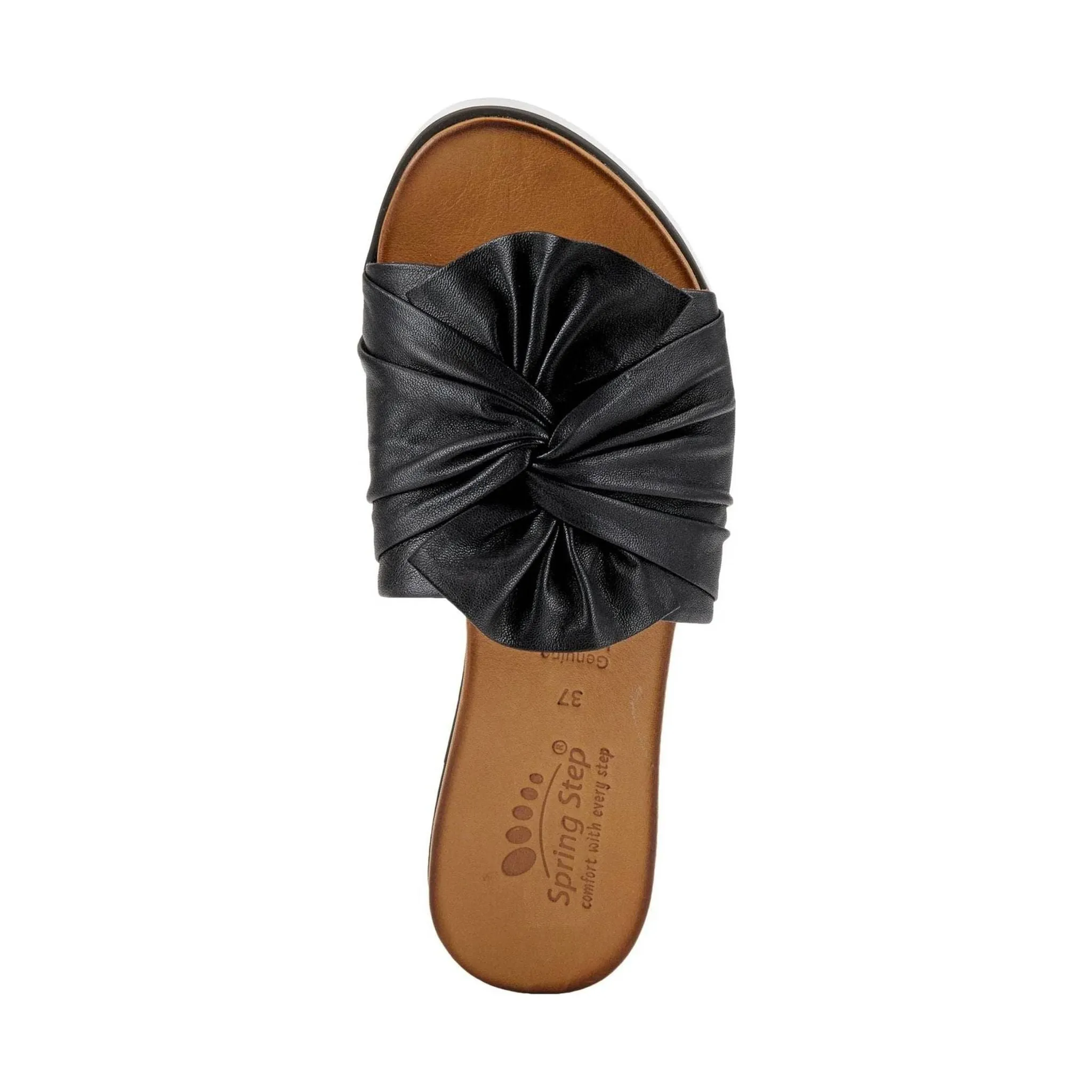 Spring Step Women's Lavona Slide Sandals - Black