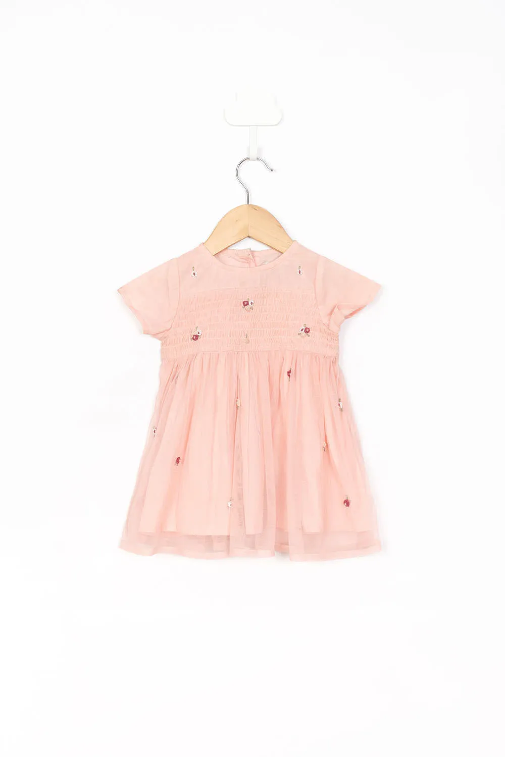 Tulle Smocked Dress