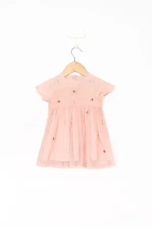 Tulle Smocked Dress