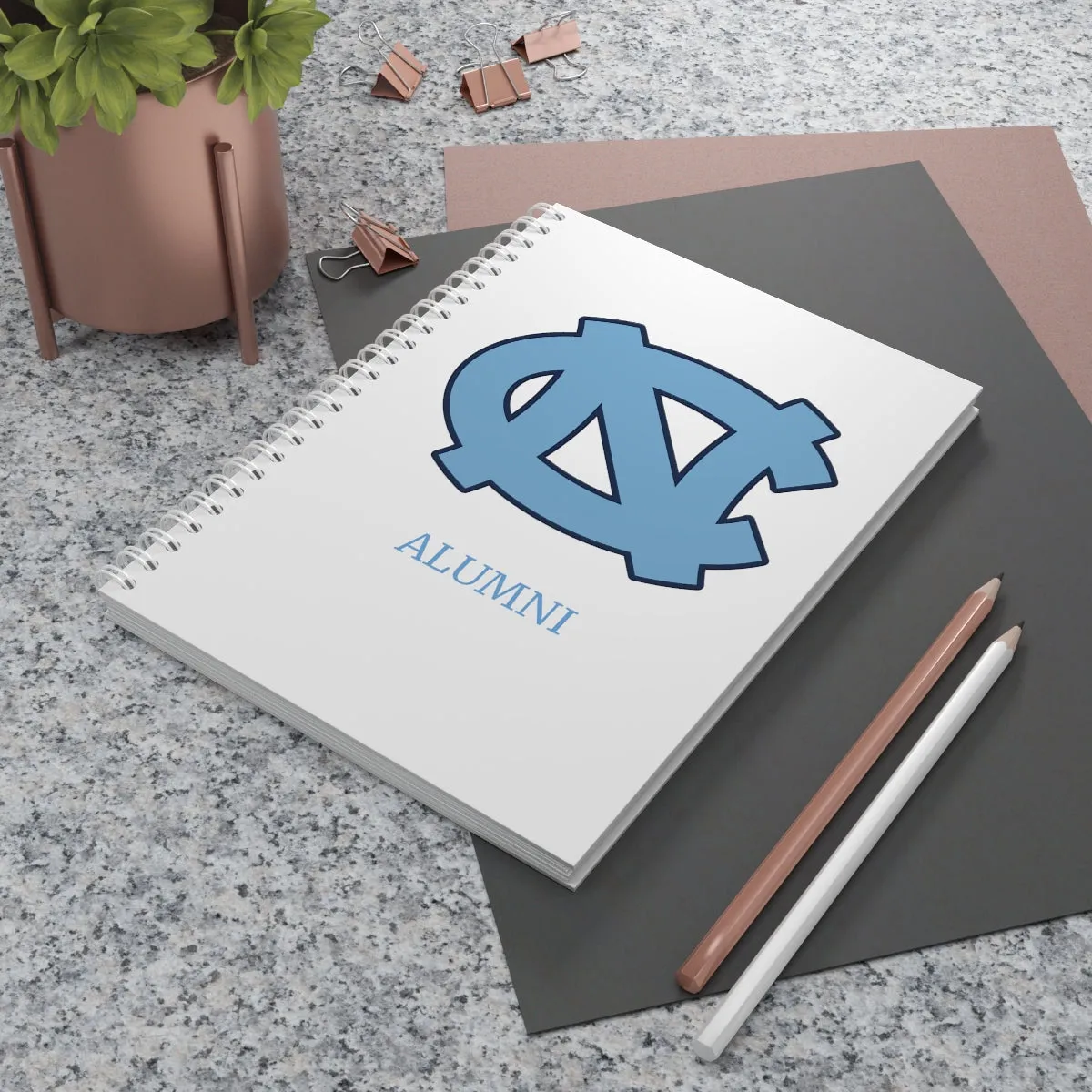 UNC Alumni Spiral Notebook