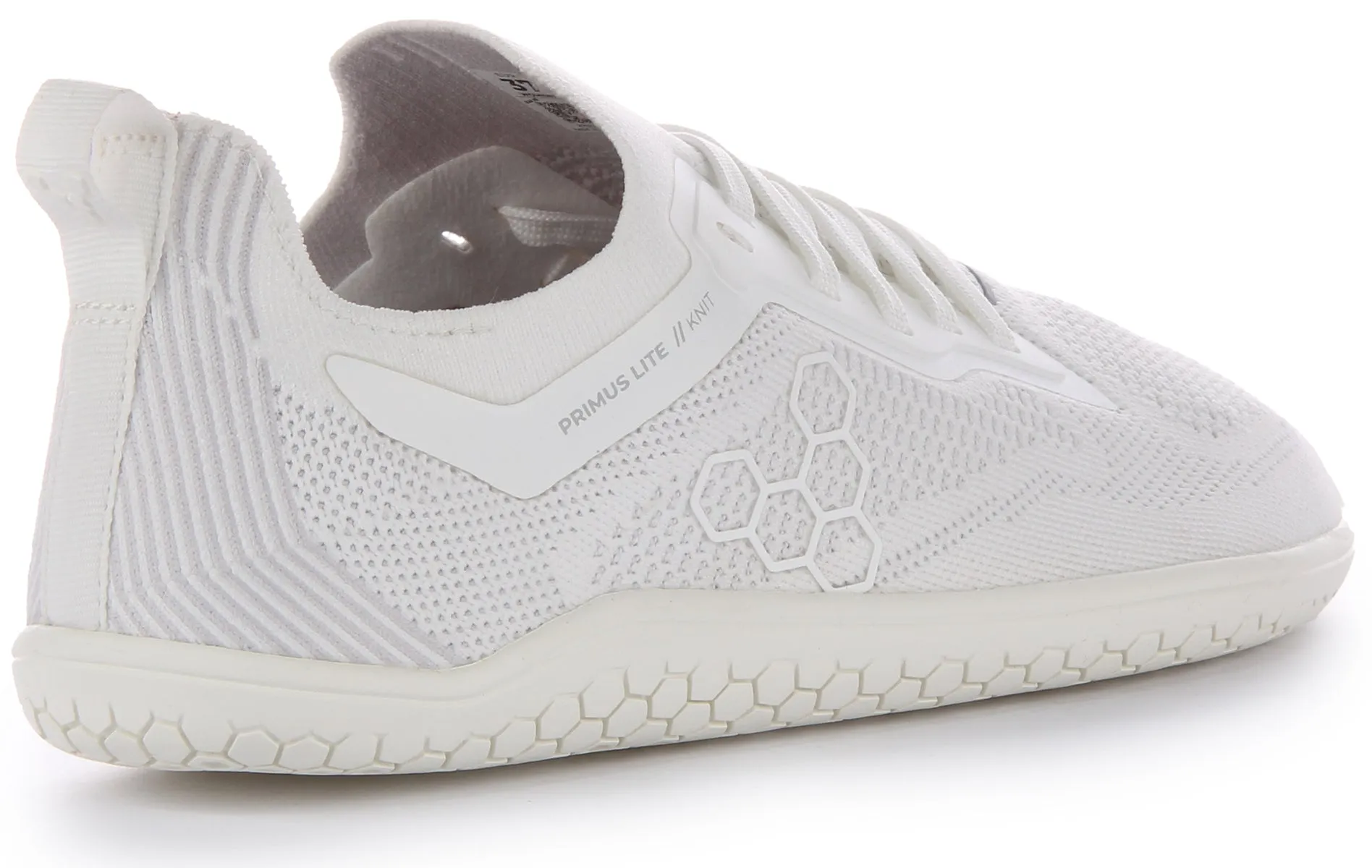 Vivobarefoot Primus Lite Knit In White For Men