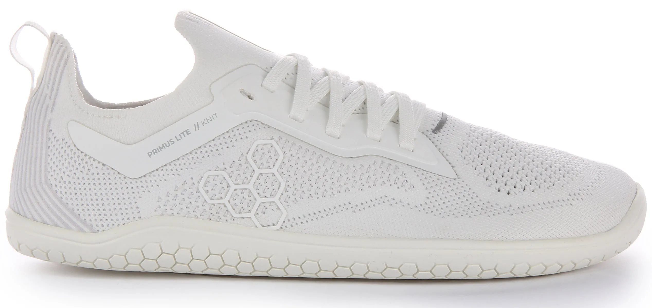 Vivobarefoot Primus Lite Knit In White For Men