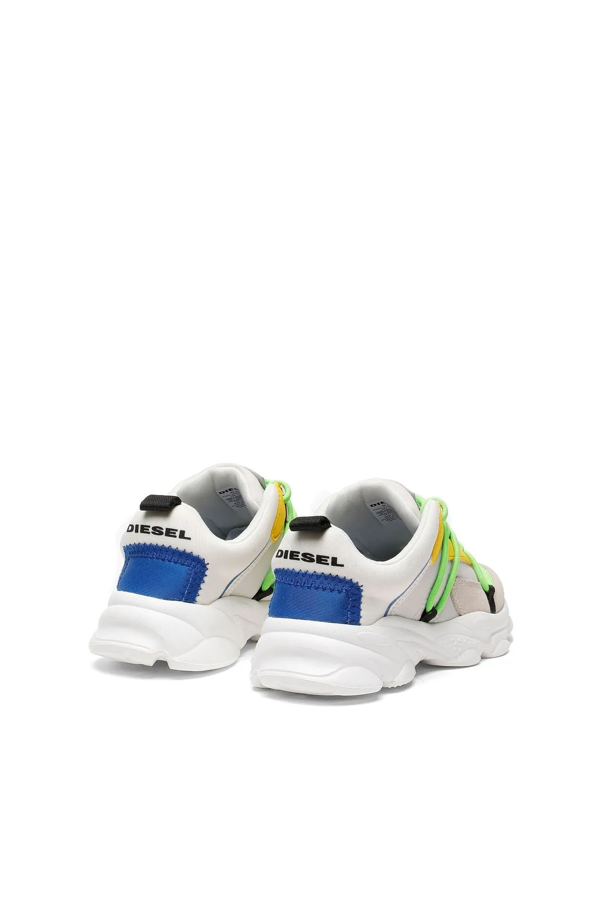 White & Yellow  Serendipity Trainers